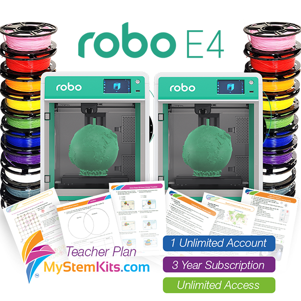 Robo E4 and MyStemKits Teacher Plan Bundle